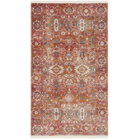 Safavieh Vintage Persian 9 ft. x 11 ft. 7 in. Rectangle Area Rug Red & Orange VTP471Q-9